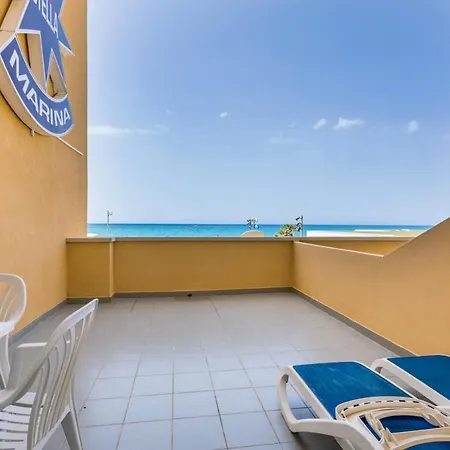 Hotel Isa-double With Balcony And Front Sea View In With Swimming Pool In Marina Di Cecina, Just 10 Meters From The Sea 3*