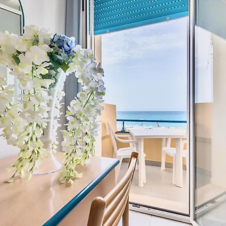 Hotel Isa-double With Balcony And Front Sea View In With Swimming Pool In Marina Di Cecina, Just 10 Meters From The Sea Cecina (Livorno)
